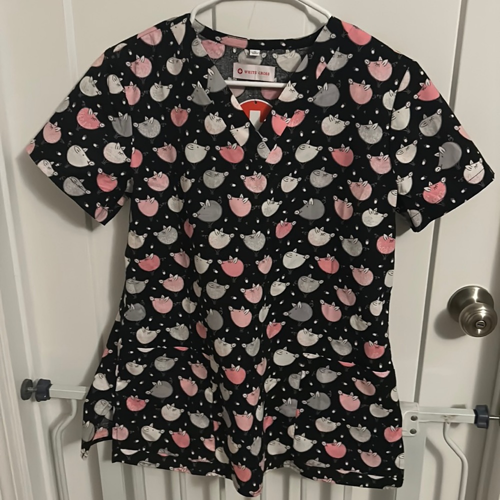 Pig Scrub Top